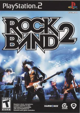 Rock Band 2 box cover front